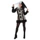 image 1 of Dark Vintage Clown Fancy Dress Costume Ladies Large - UK 16-18