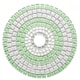 image 1 of Decorative Mosaic for Hydria Water Feature - Green