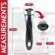 image 3 of SPARES2GO Frying Pan Handle Curved Black Bakelite Saucepan Pot Cookware Replacements (200mm, Pack of 2) Black