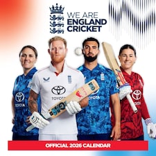 ENGLAND CRICKET 2026 SQUARE CALENDAR - PRE-ORDER