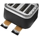 image 4 of Russell Hobbs Bronte 4 Slice Toaster - Black 26770