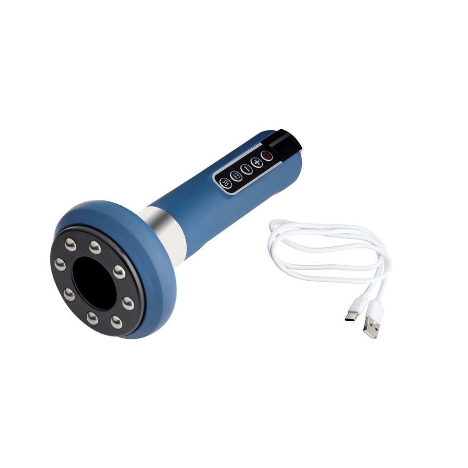 image 1 of Medivon Halley Handheld Massager Blue