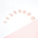 image 3 of Invogue Dusty Pink Square Nails - Pack of 24