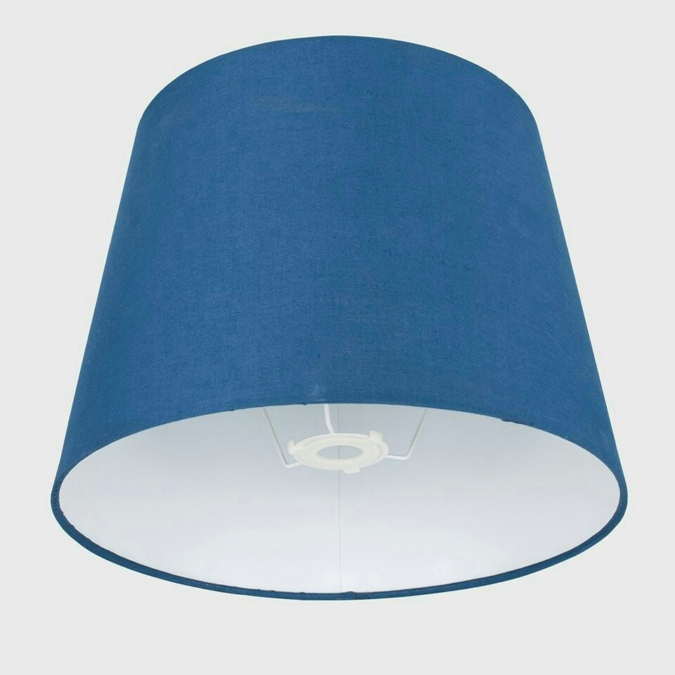 image 1 of ValueLights Aspen Large Blue Floor Lamp Shade