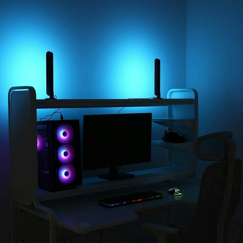 image 1 of ValueLights SMART 2pk RGBIC Light Bars