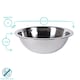 image 3 of Argon Tableware Stainless Steel Mixing Bowl - 3L
