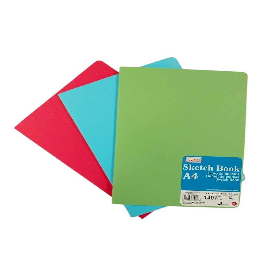 image 1 of Single A4 20 Sheets Sewing Binding Sketch Book