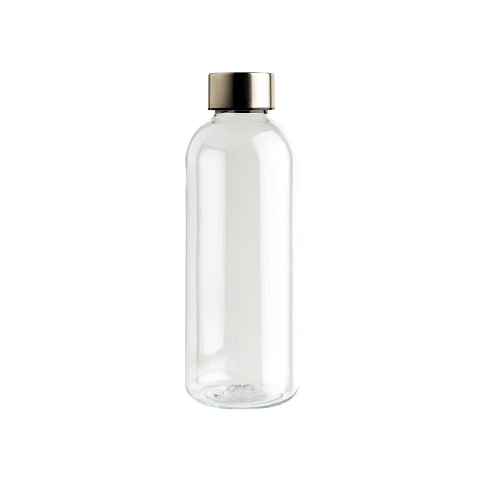 image 1 of XD Collection Metallic Lid Leakproof Water Bottle - Transparent - One Size Clear | One Size