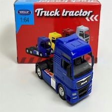 Man TGX XXL Blue 1:64 Scale Welly Truck Tractor 68010S