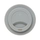 image 3 of XD Collection Reusable 270ml Coffee Machine Cup - Grey/White - One Size