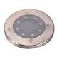 image 1 of Solar Powered Up Pathway Single Light | Silver | 1
