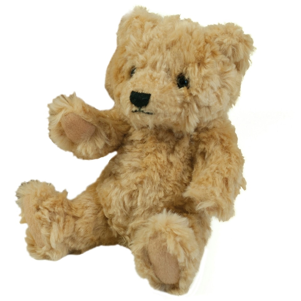 image 1 of Mumbles Classic Jointed Teddy Bear / Accessories - Mid Brown - M