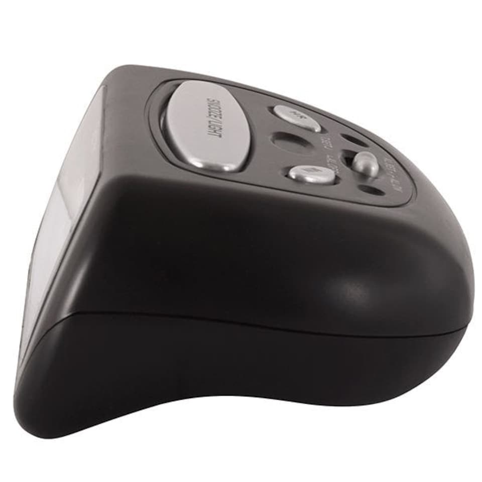 image 1 of Acctim Auric Alarm Clock Black