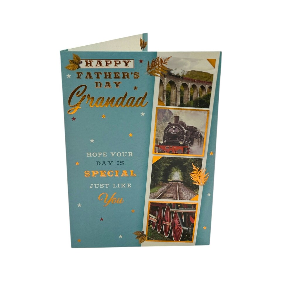 image 1 of For Grandad Vintage Style Photographic Design Father's Day Card
