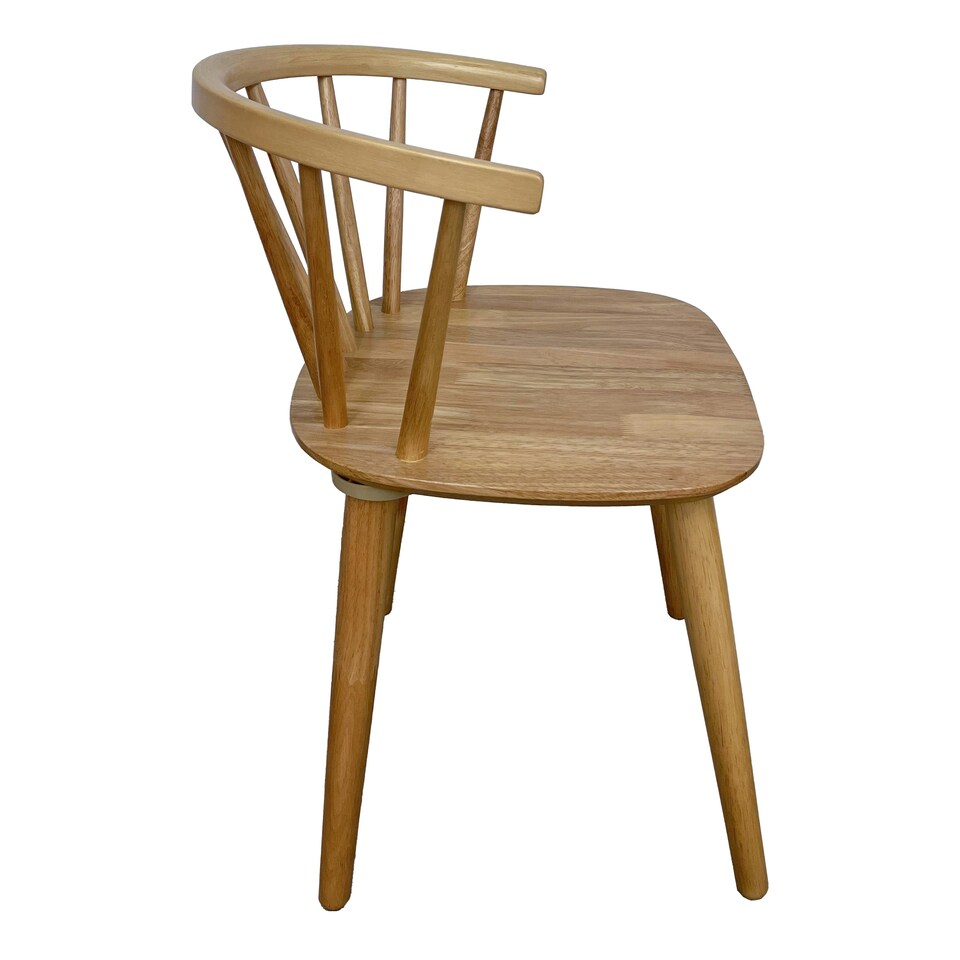image 1 of Ida Dining Chair in Oak Set of 2