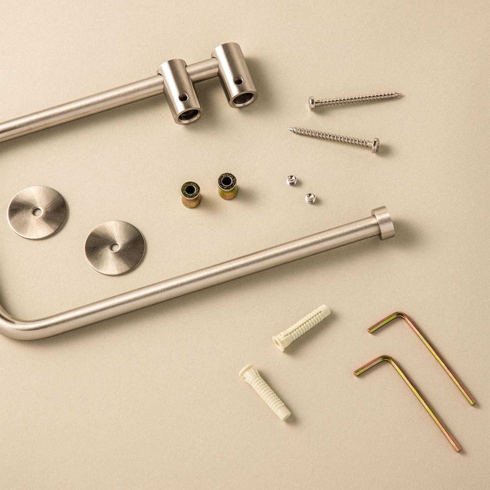 image 1 of COSMIC Towel ring, Brushed gold PVD, LOGIC Collection