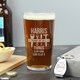 image 5 of Personalised Fixer of All Things Pint Glass & Bottle Opener Clear