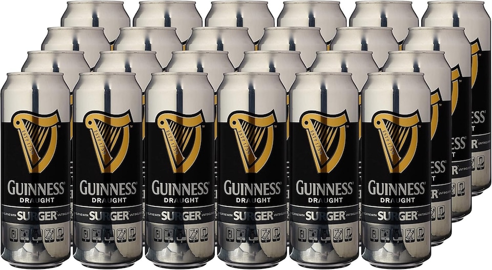 image 1 of Guinness Surger 24 x 520 ml cans