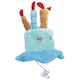 image 1 of Blue Dog Plush Happy Birthday Candle Cake Hat Dog Novelty Hat Birthday Gift