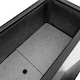 image 4 of Primrose Large Black Stone Composite Tall Trough Indoor Outdoor Planter 80cm