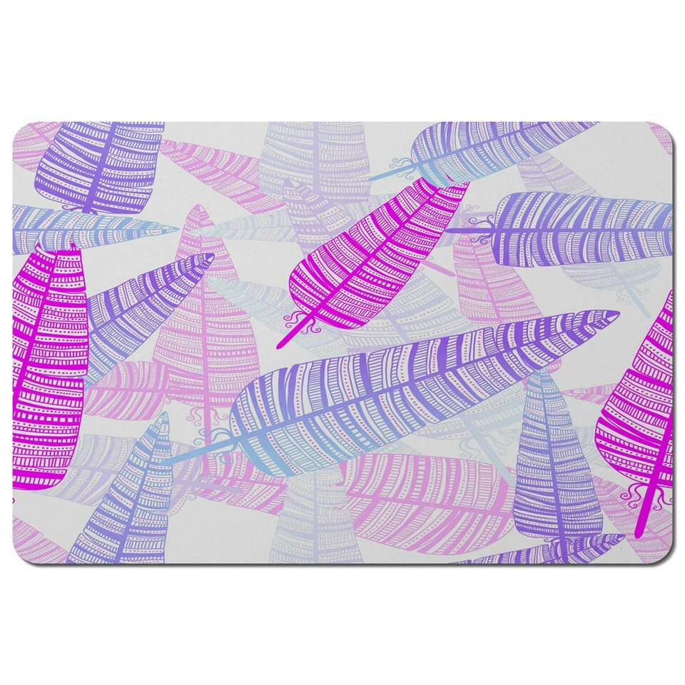 image 1 of Purple Feathers (Placemat)
