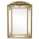 image 1 of Interiors by Premier Neoclassical Bevelled Wall Mirror with Gold Finish, Decorative Mirror with Ornate Frame, Statement Mirror Gold