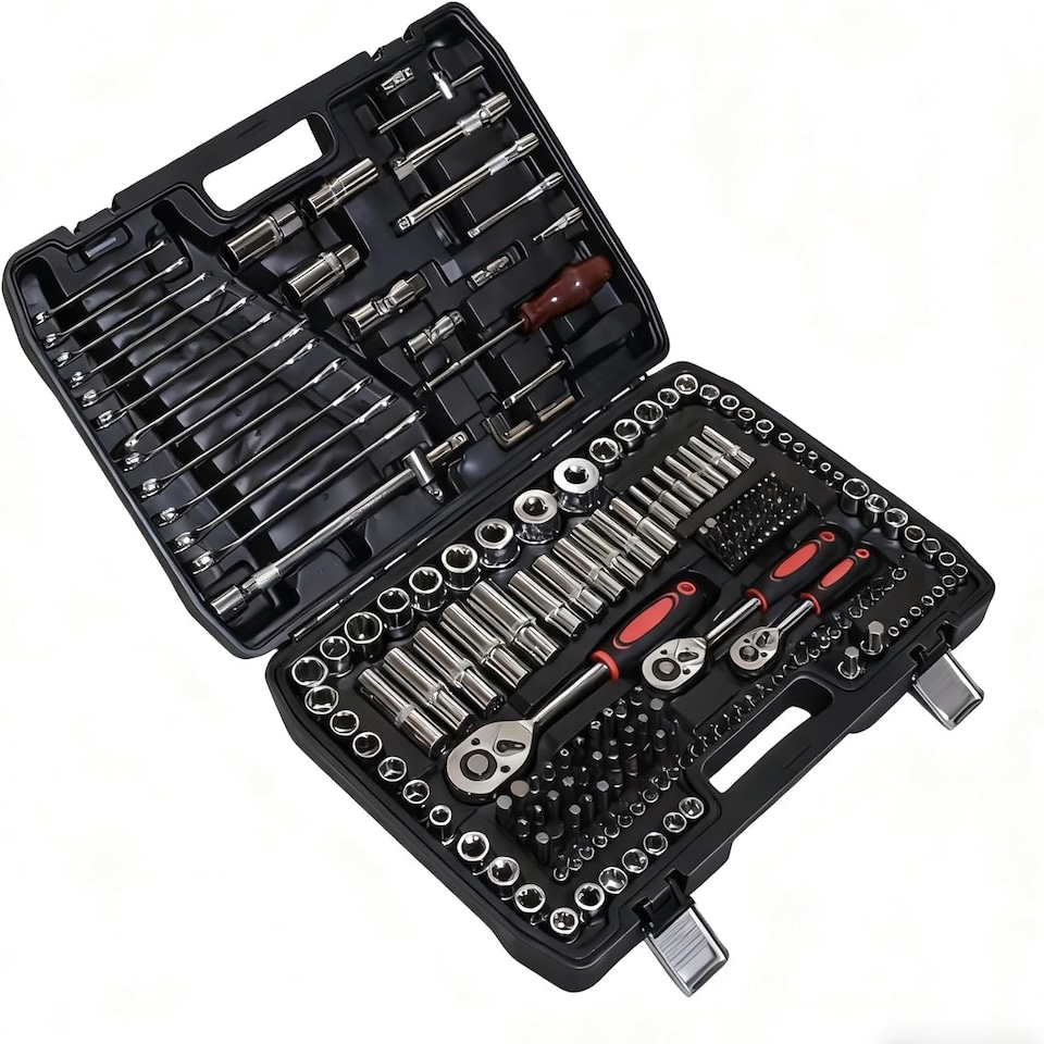 image 1 of Alivio 216 Piece Universal Tool Set with Ratchets, Wrenches & Bits