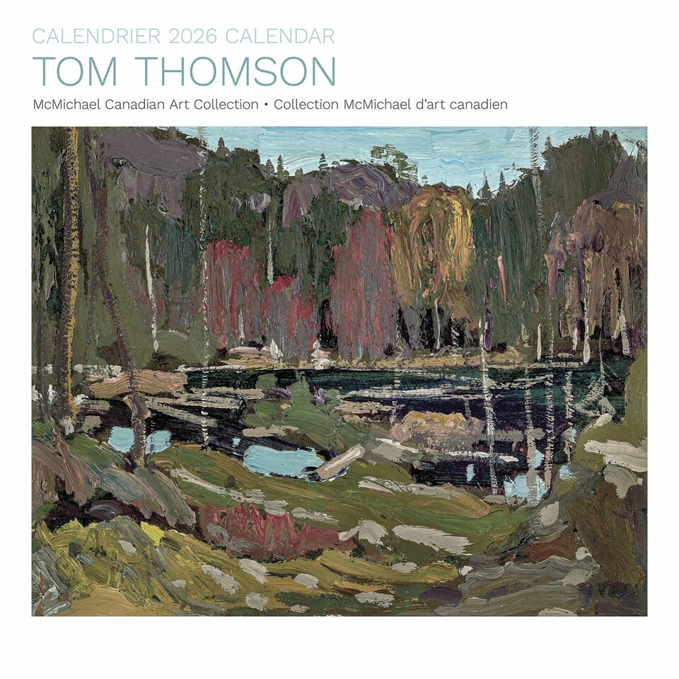 image 1 of Tom Thomson Calendar 2026, Wall Calendars, Month To View, Art, Gift