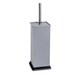 image 1 of Harbour Housewares Square Toilet Brush - Matt Grey | Grey | Grey