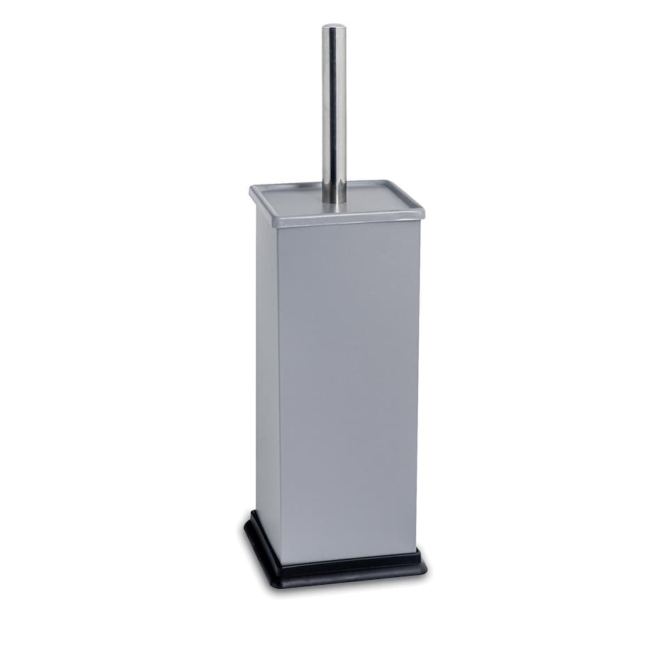 image 1 of Harbour Housewares Square Toilet Brush - Matt Grey | Grey | Grey