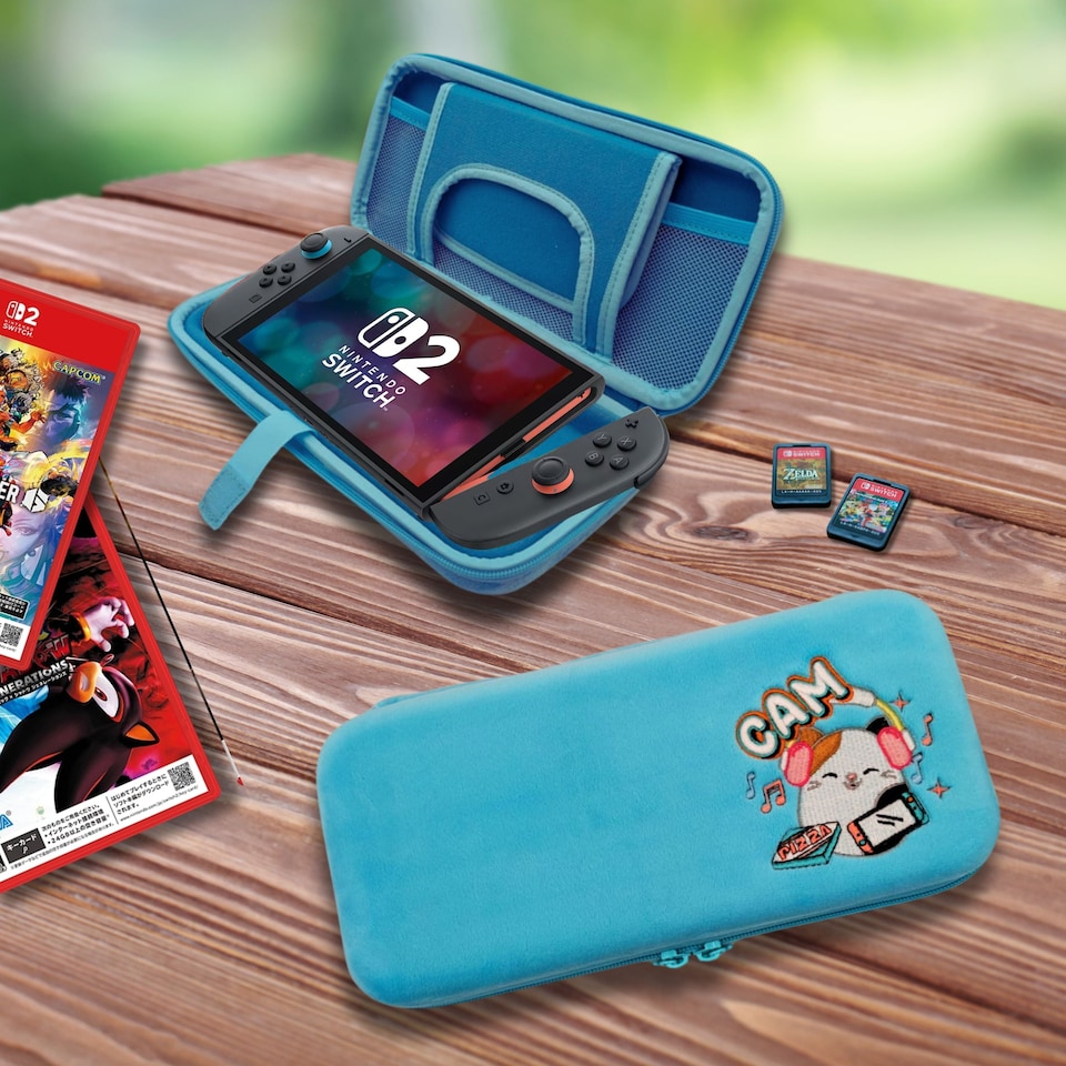 image 1 of Squishmallows Cam The Cat Nintendo Switch 2 Tech Case