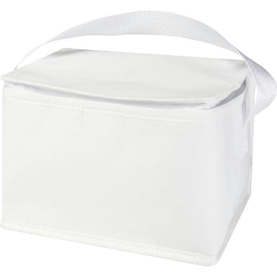 image 1 of Spectrum 4L Non-Woven Cooler Bag - White - One Size
