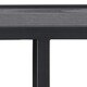 image 5 of Seaford Octagonal Metal Wall Shelf in Black