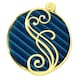 image 1 of Wicked Shiz University Badge - Blue/Gold - One Size