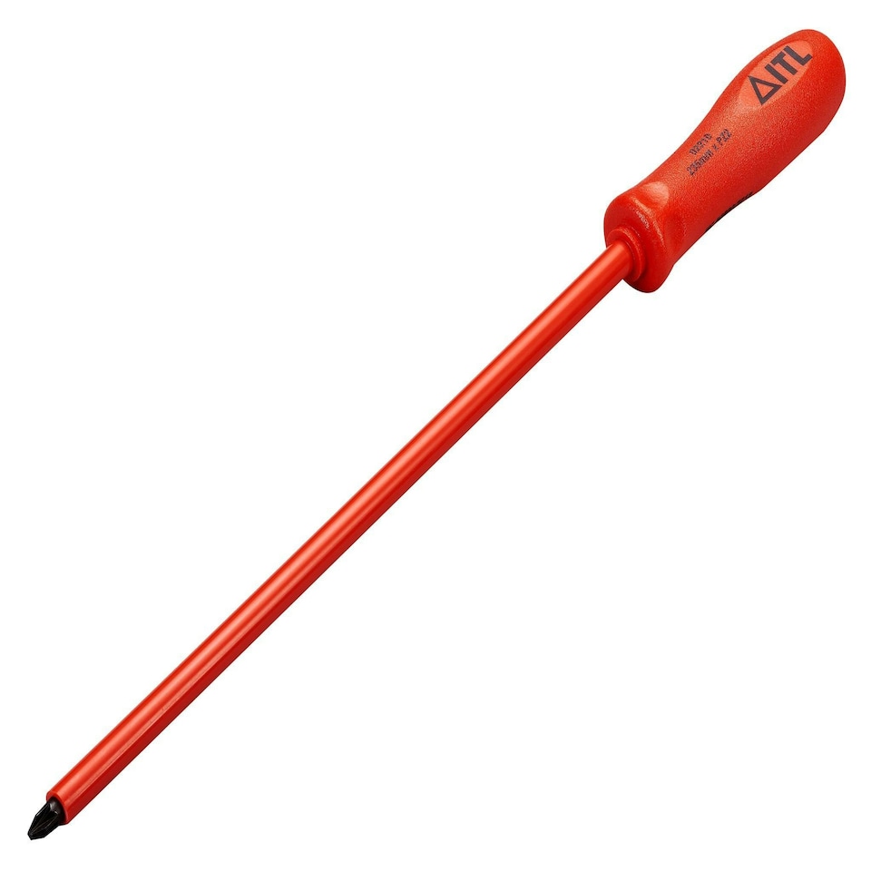 image 1 of Itl Insulated Insulated Screwdrivers Pozi - Multi Colour - Pozi No.2 x 250mm (10in)