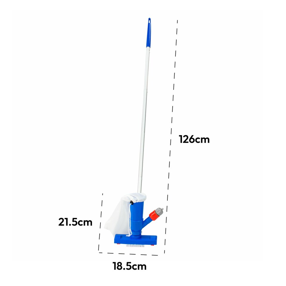 image 1 of Pisces Manual Pond Vacuum Cleaner Silt and Muck Remover