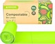 image 1 of Biofuture 50L x 25 Compostable Bin Liners | Home Compostable & Council Approved | Fits 49-51L Large Garden & Compost Waste Bags | EN13432 Certified & TUV Certified