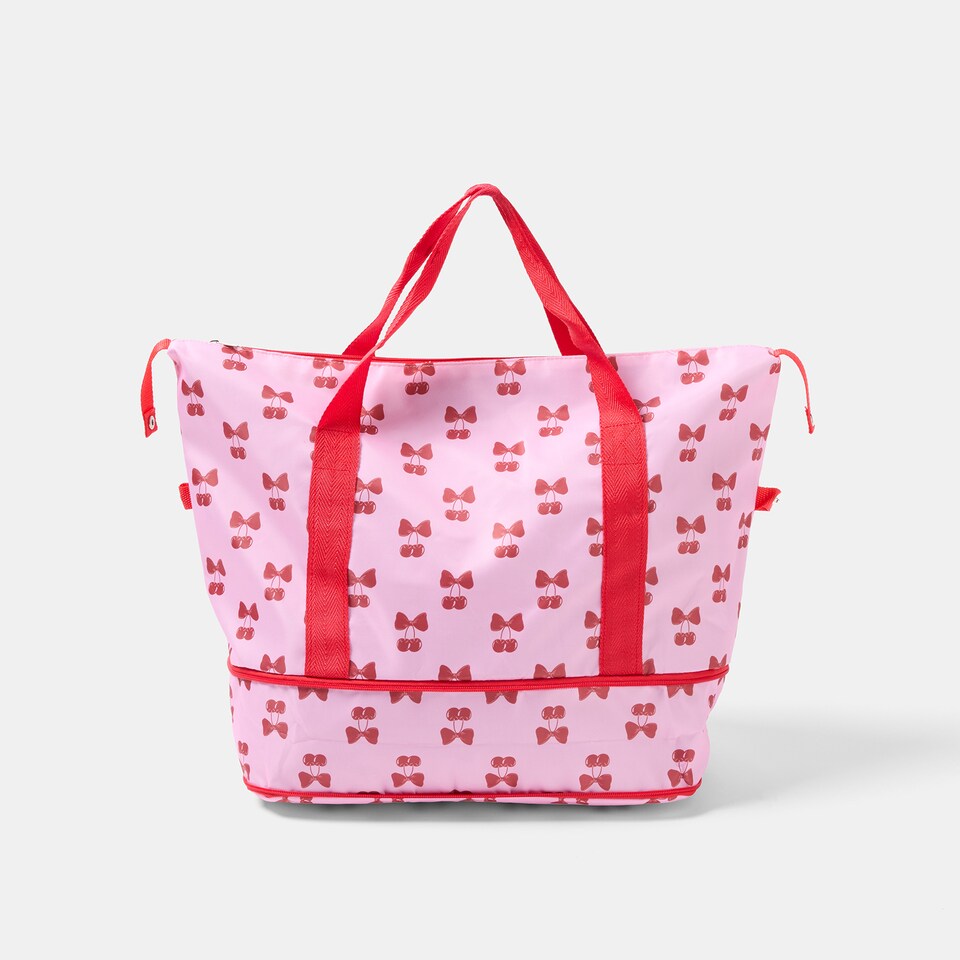 image 1 of OHS Bows Weekend Travel Bag Expandable Cabin Gym Duffel