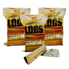Kiln Dried Firewood Logs - 3 Carry Packs