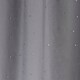 image 3 of Pair of Jewel Grey Voile Panels with Sparkle Pattern and Rod Pocket Header 122 CMS