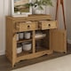 image 3 of Corona Sideboard 2 Door 2 Drawer Mexican Solid Pine Wood