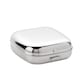 image 3 of Widdop Gifts Silver Fold Up Travel Alarm Clock