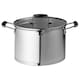 image 3 of Prochef 24cm Stainless Steel Stockpot with Glass Lid All Hob Cooking Pot