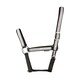image 1 of HyVIZ Silva Flash Horse Headcollar - Black/Silver - Pony