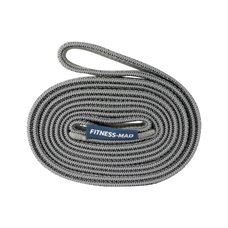image 1 of Fitness Mad Fabric Loop Resistance Band | Grey | Grey | Medium | 1