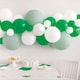 image 2 of White, Ivory & Green Matte Latex Balloon Arch Kit