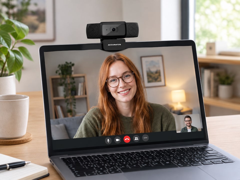 image 1 of Accuratus V800 Streaming Webcam - USB-A Ultra HD 4K Webcam