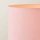 image 5 of ValueLights Camden Copper Tripod Floor Lamp with Blush Pink Shade | Pink