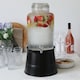 image 5 of Rink Drink Glass Drinks Dispenser with Tap & Black Bucket Stand - 8.7L