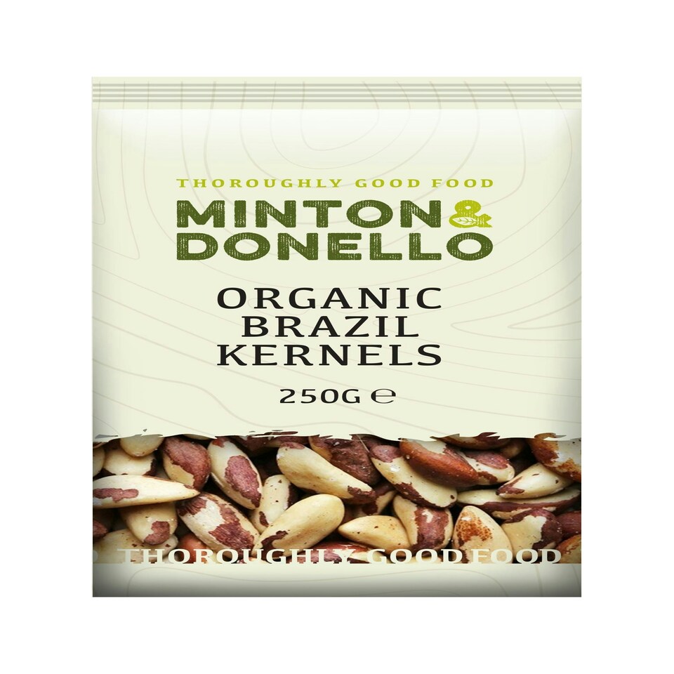 image 1 of Minton & Donello Organic Brazil Nuts 6 x 250g
